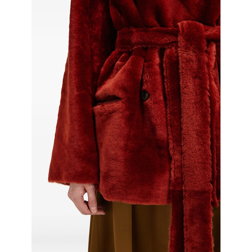 [Ferragamo] Leather Jacket FW26 13I597 0795798 RUGGI