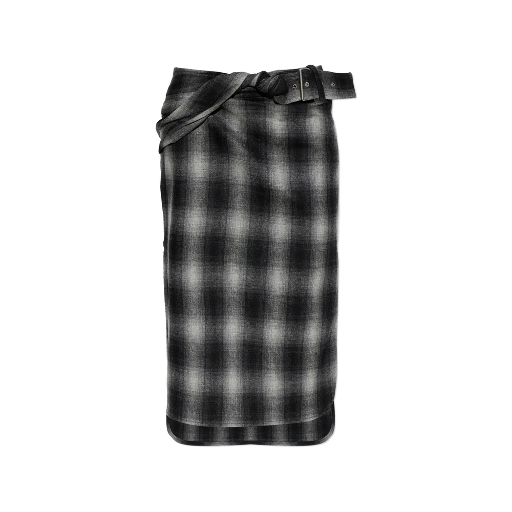 [Iro] Skirt FW26 NYLANE WP31 GRY99