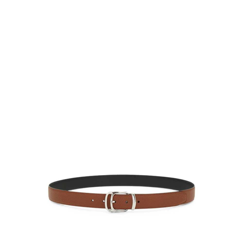 [Ferragamo] Belt FW26 670714 0795624- COGNA