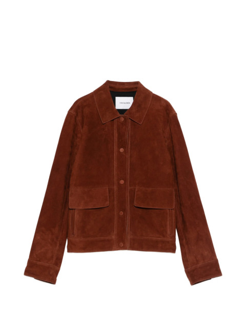 [Yves Salomon] Leather Jacket SS26 26EY21955APAV  A6089