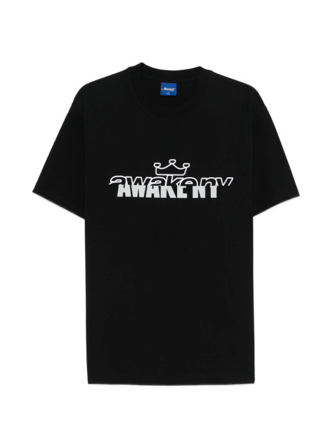[Awake] T-shirts Short Sleeve SS26 TS009  BLACK