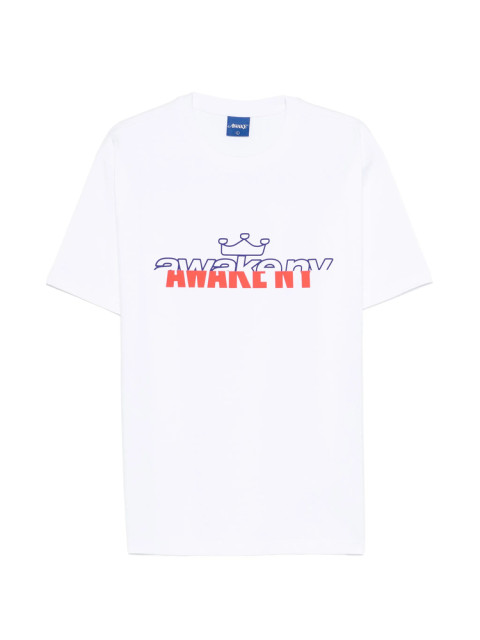 [Awake] T-shirts Short Sleeve SS26 TS009  WHITE