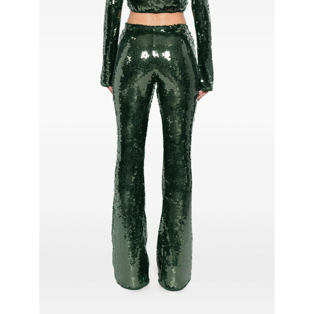 [OSEREE] Trousers SS26 MPS261 SEQUINS GREEN