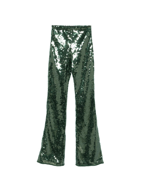 [OSEREE] Trousers SS26 MPS261 SEQUINS GREEN