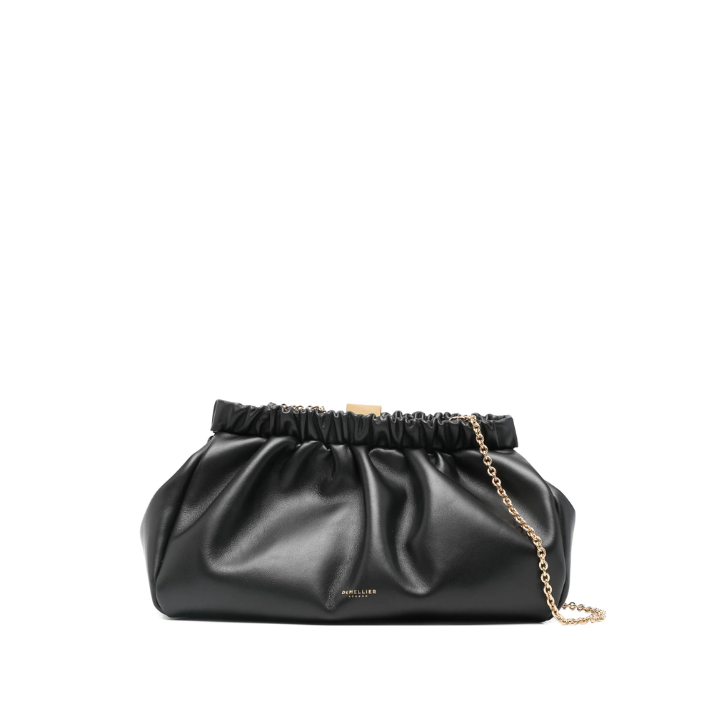 [DEMELLIER] Clutch bag SS26 N122 MIAMI CLUT BLACK