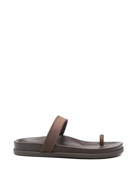 [Ancient Greek Sandals] Boots SS26 THALIA SATIN BROWN