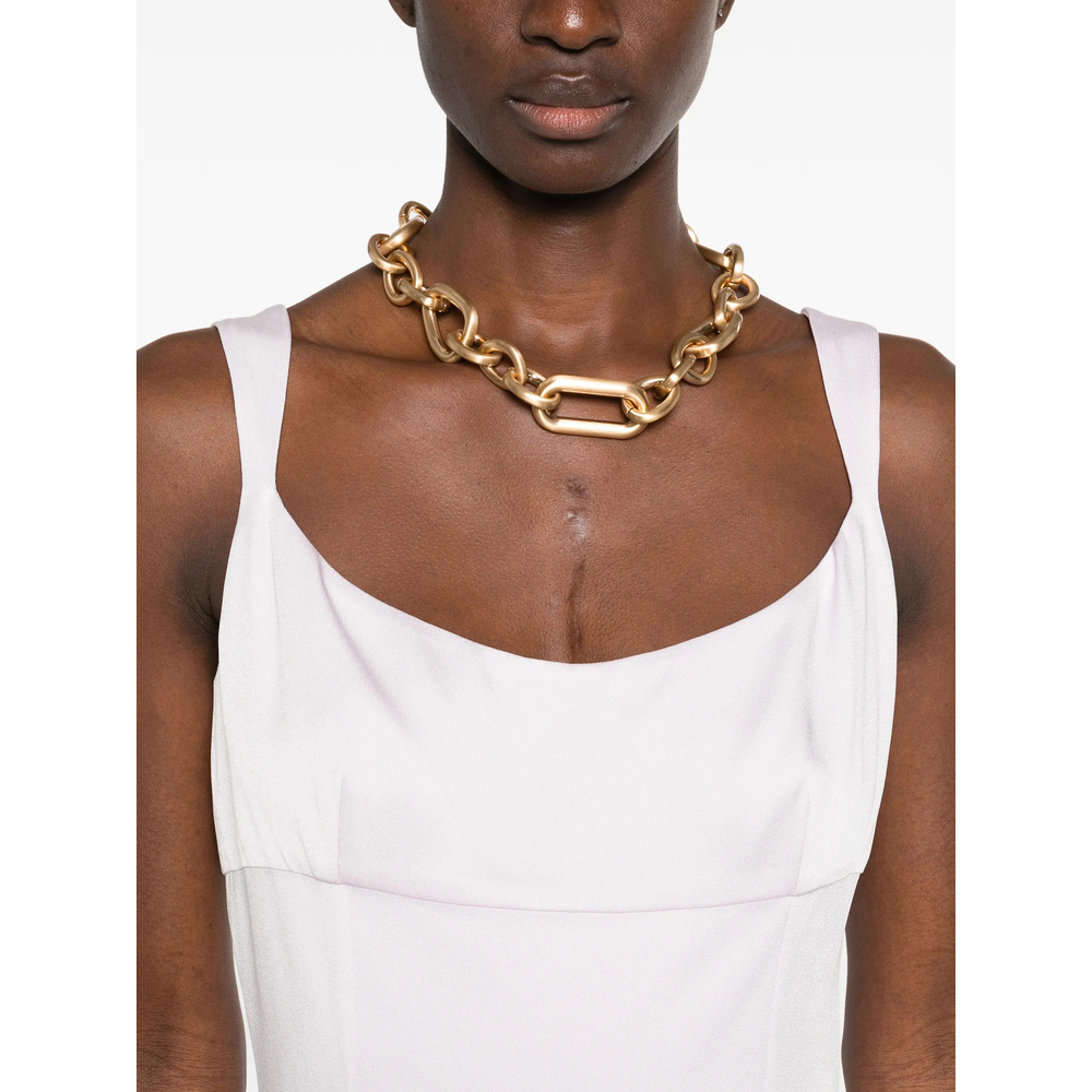 [Alexander McQueen] Sleeveless dress SS26 852927 QEAAL 5147