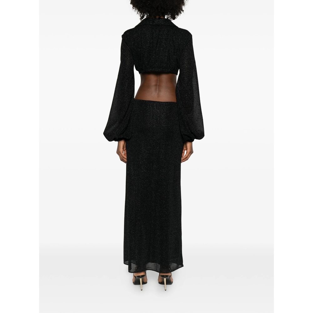 [OSEREE] Long sleeve dress SS26 LCS261 LUMIERE BLACK