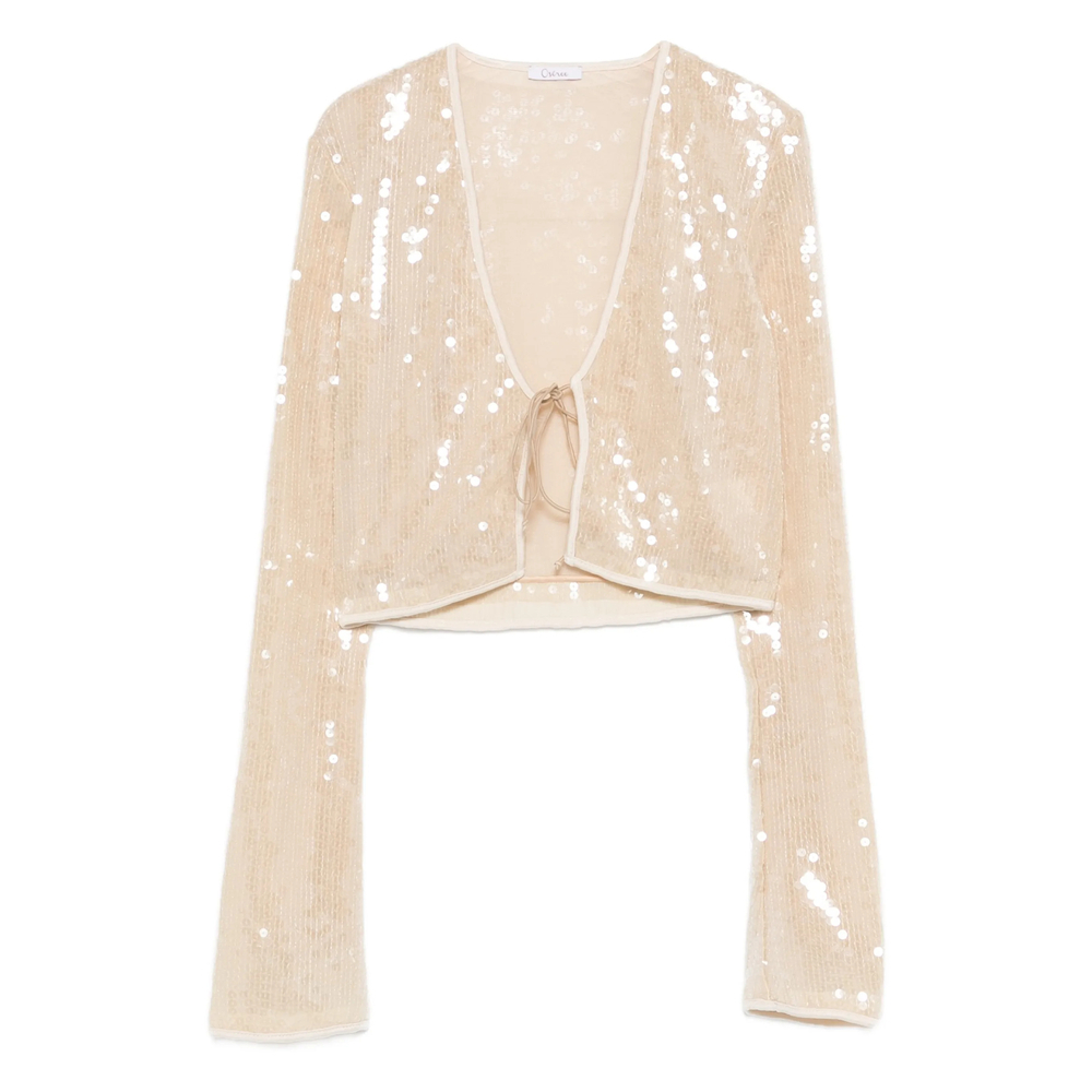 [OSEREE] Blouse SS26 MRS261 MARYLIN NUDE