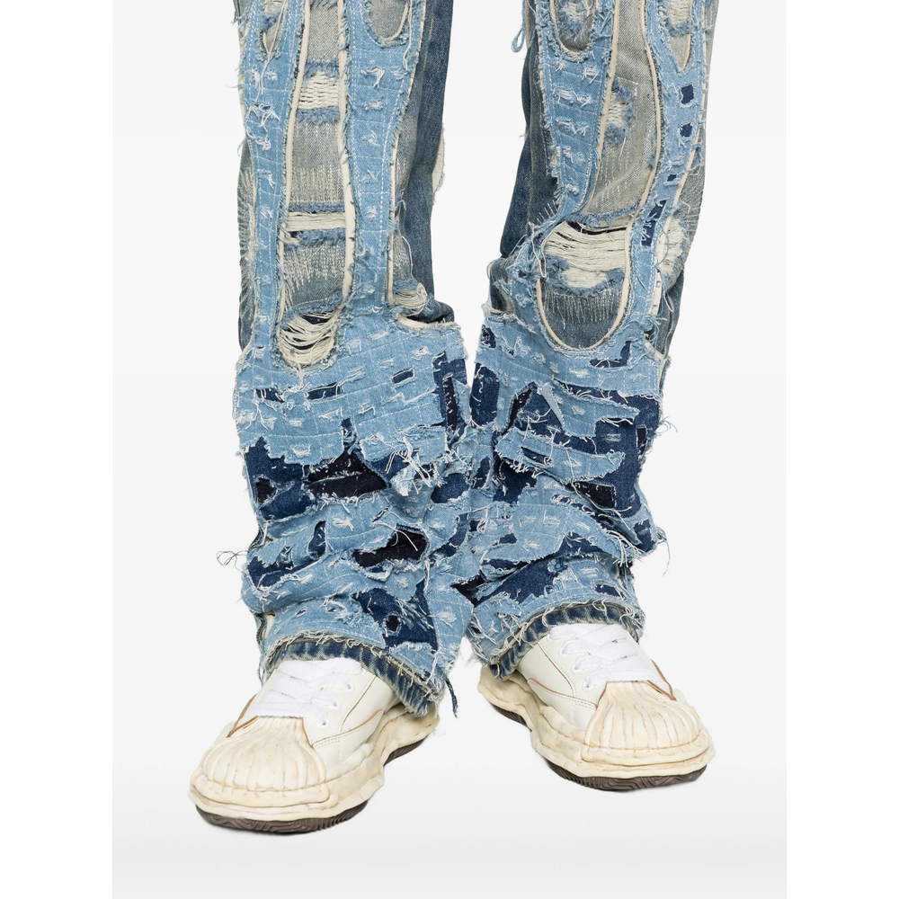 [Who Decides War] Jeans FW25 FLAME BORD DEN  DENIM