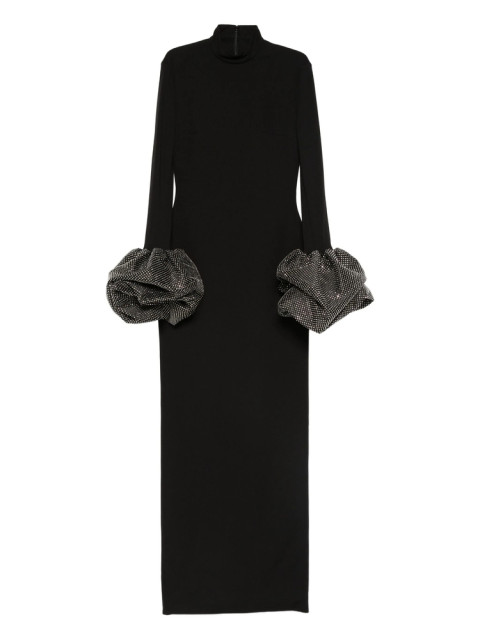 [Solace London] Long sleeve dress SS26 OS37019A  BLACK