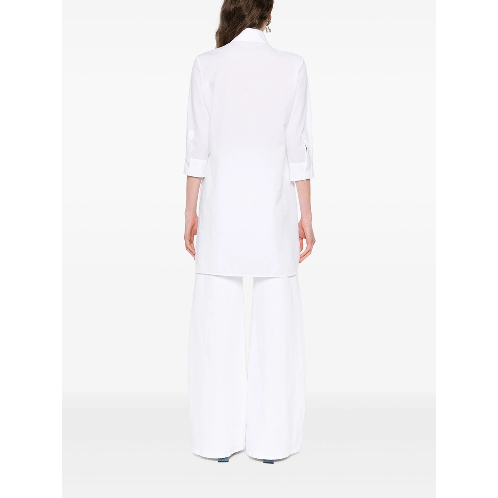 [Mazzarelli] Shirts Long Sleeve FW25 B149W/1 IRIS
