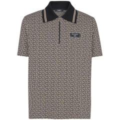 [Balmain] Shirts Short Sleeve FW26 EH1GC027 BC90 GFE