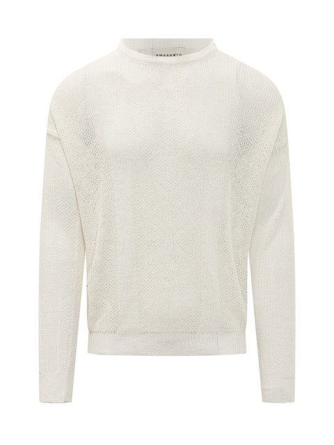 [AMARANTO] Knitwear SS26 B9AB0032 02