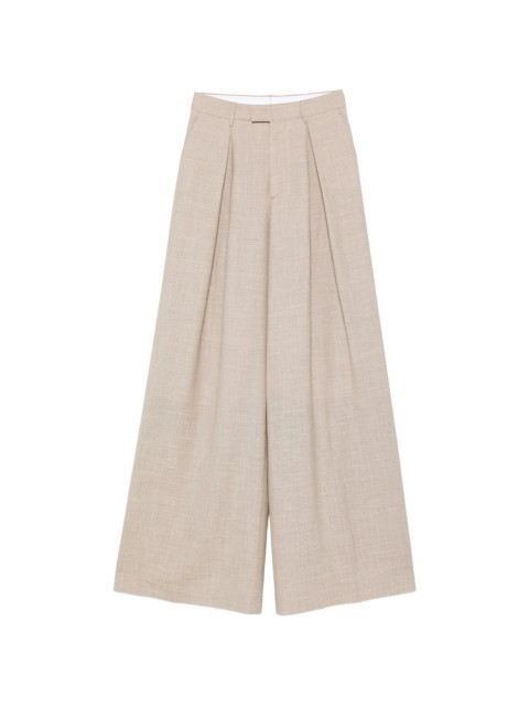 [Berwich] Trousers SS26 IP184U NINA PLEAT BEIGE