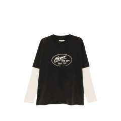 [Honor The Gift] T-shirts Long Sleeve SS26 HTG260198  BLACK