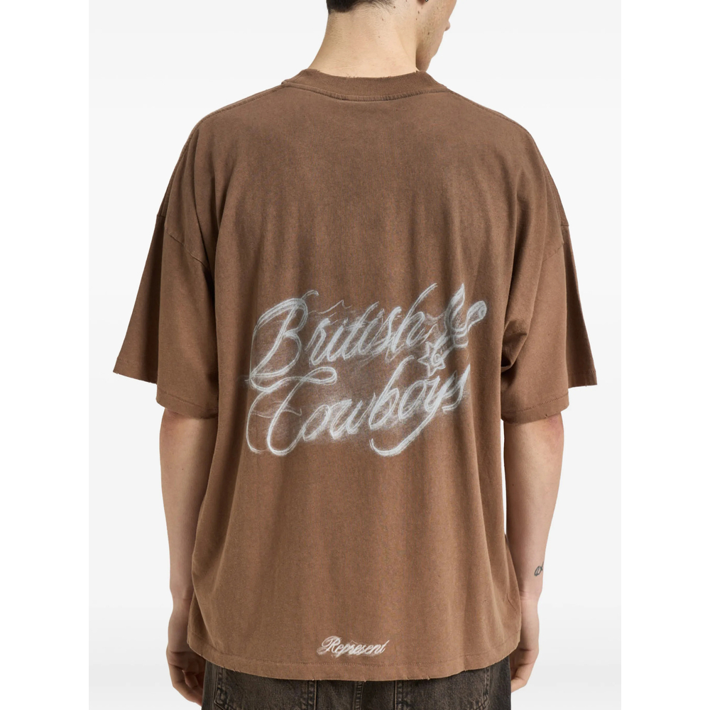 [Represent] T-shirts Short Sleeve SS26 MLM100592-16  BROWN