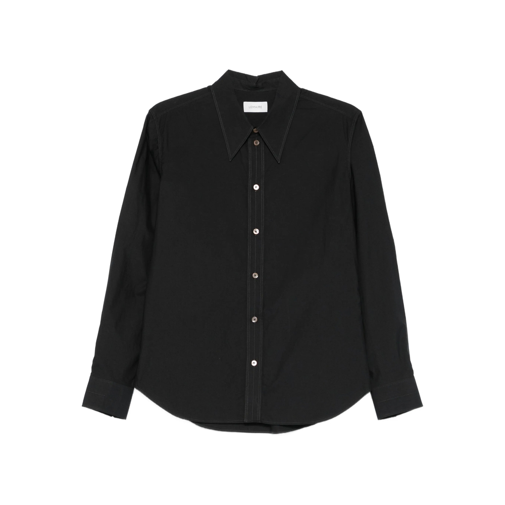 [LEMAIRE] Shirts Long Sleeve SS26 SH1182 LF1500 BK998