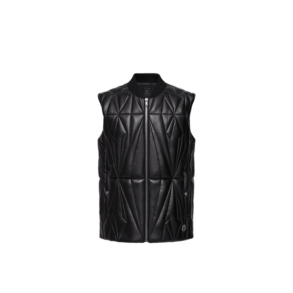 [Moncler X Rick Owens] Down Vest SS26 MU01F1A10 M8116 999