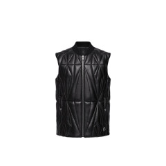 [Moncler X Rick Owens] Down Vest SS26 MU01F1A10 M8116 999