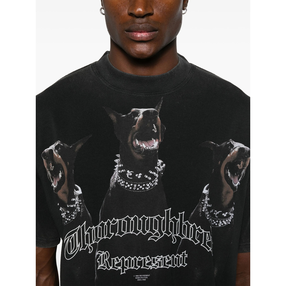 [Represent] T-shirts Short Sleeve FW26 MLM41135-003  BLACK