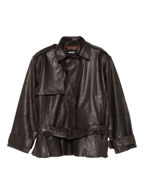 [ROTATE] Leather Jacket FW26 1158171667 BIKER 1667