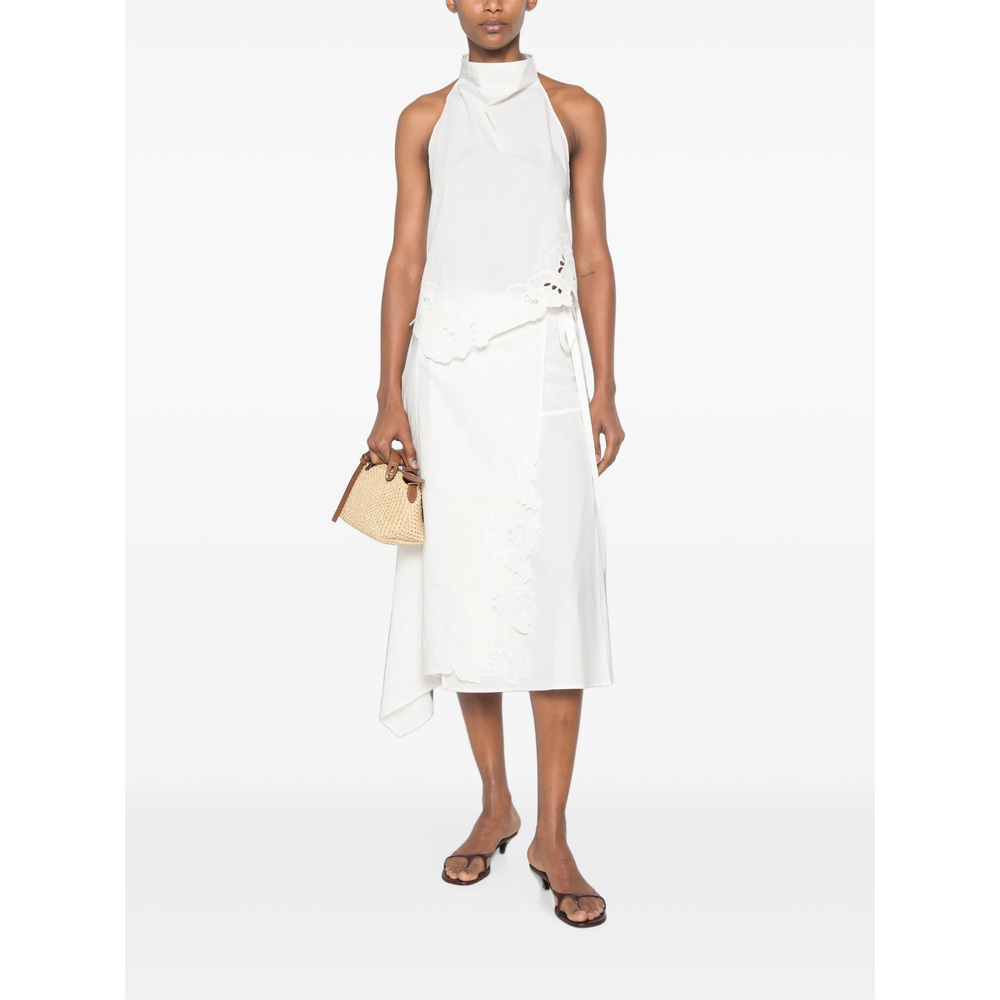 [Sir.] Midi skirt FW26 SIR226-3018  IVORY