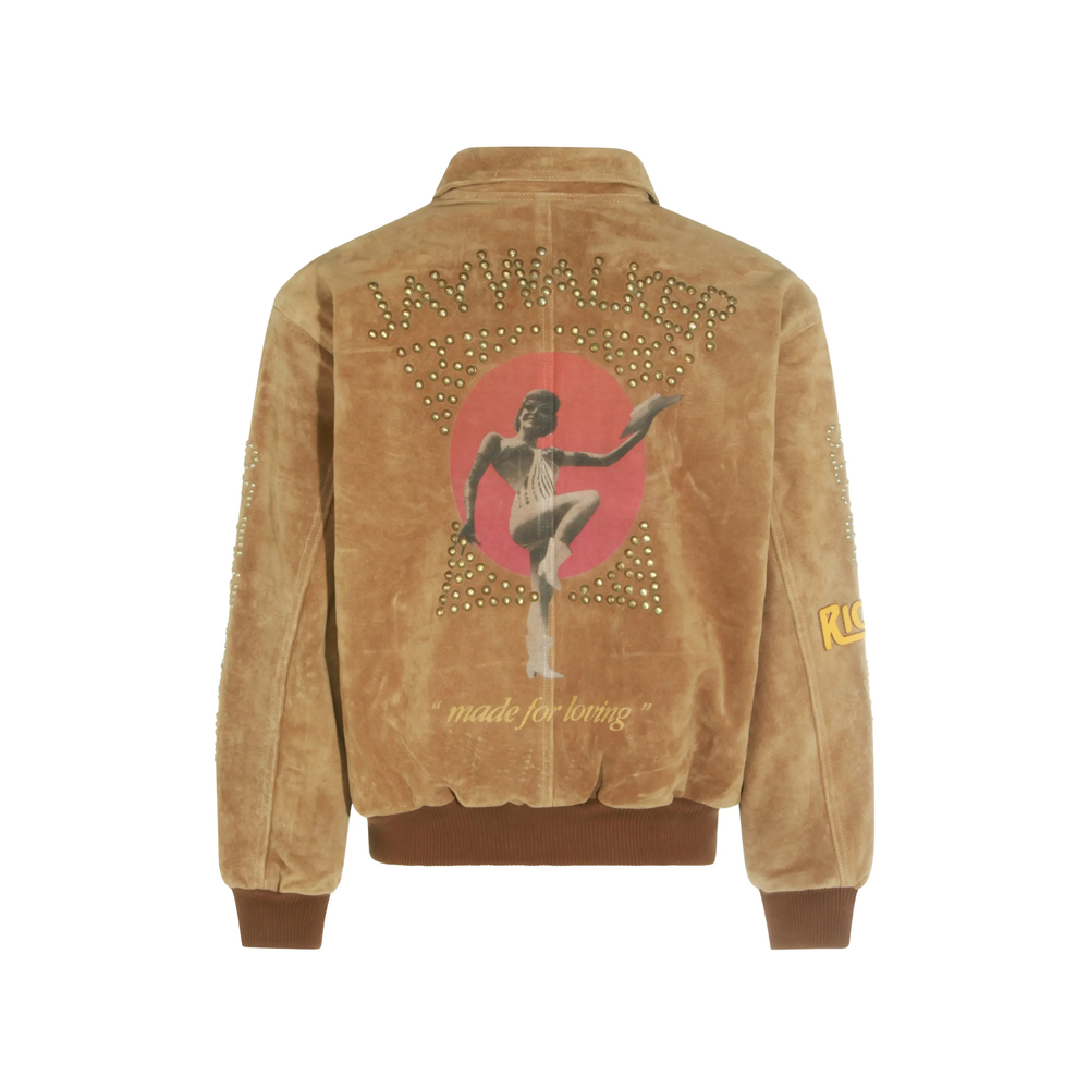 [Paly Hollywood] Leather Jacket FW26 7U007Q1010  TAN