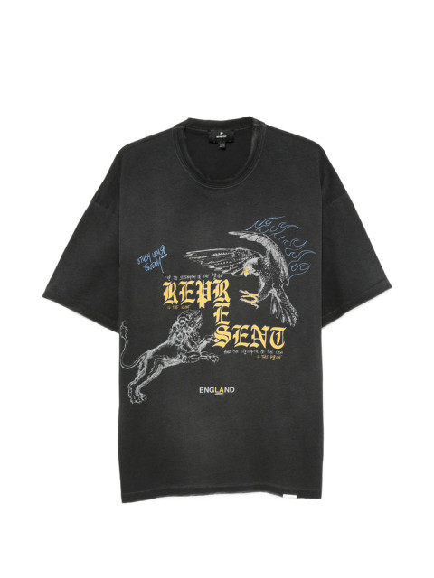[Represent] T-shirts Short Sleeve FW26 MLM101188-02  BLACK