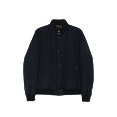 [Moorer] Bomber Jacket FW26 O100246 JANOS-PUM DKBLU