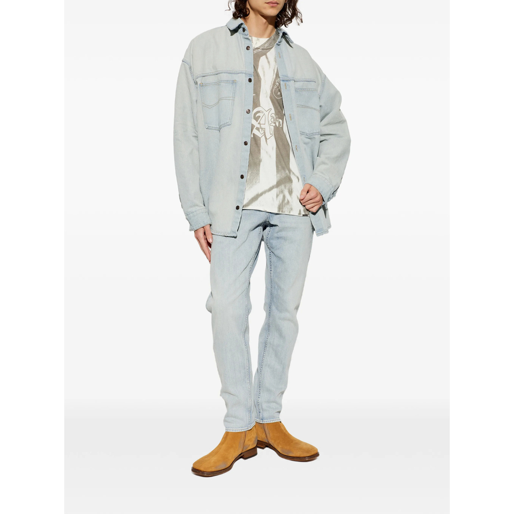 [Represent] T-shirts Long Sleeve FW26 MLM101219-72  WHITE
