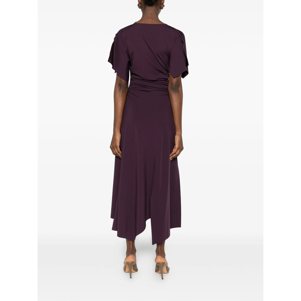 [VICTORIA BECKHAM] Short sleeve dress FW26 1326JDR007350A  BLKCU