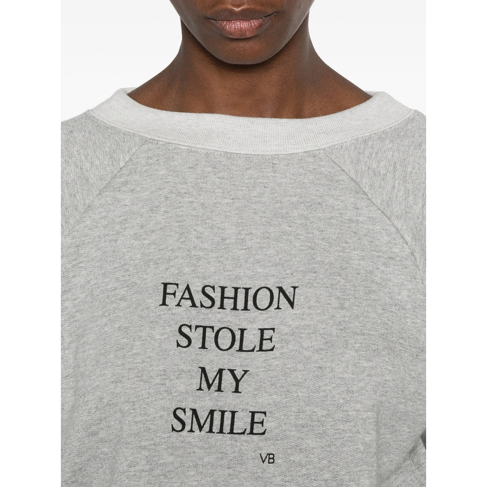 [VICTORIA BECKHAM] Sweatshirt FW26 1326JSS007532B  GREYM