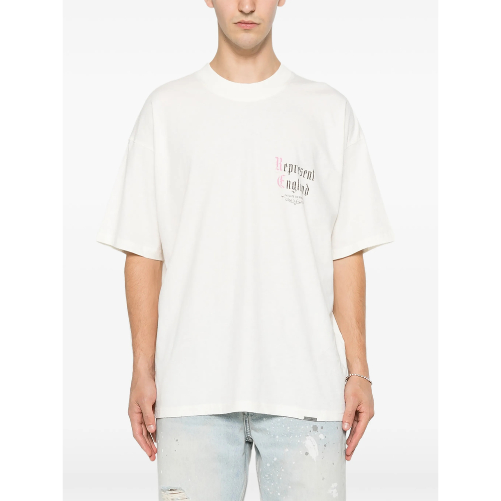 [Represent] T-shirts Short Sleeve FW26 MLM101231-72  WHITE