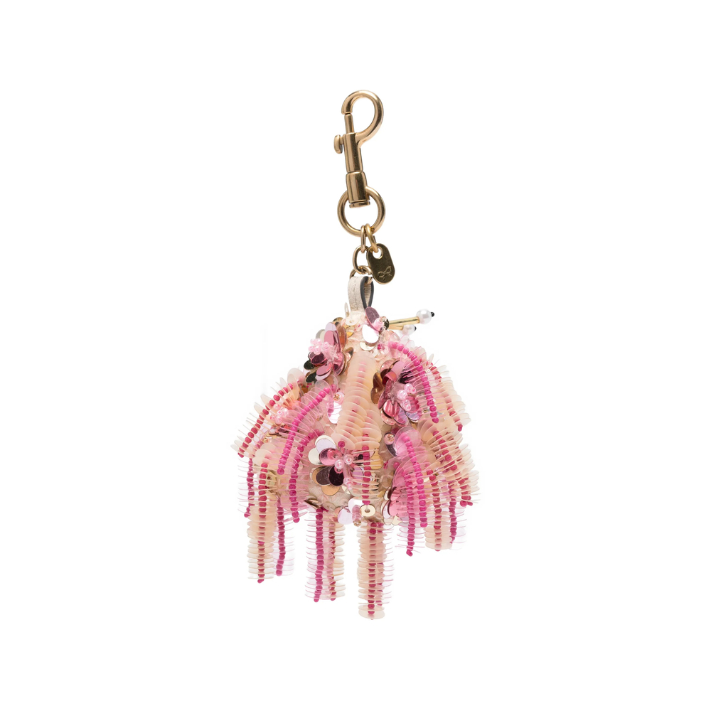 [Anya Hindmarch] Keyring FW26 208543 AW260028 PINK