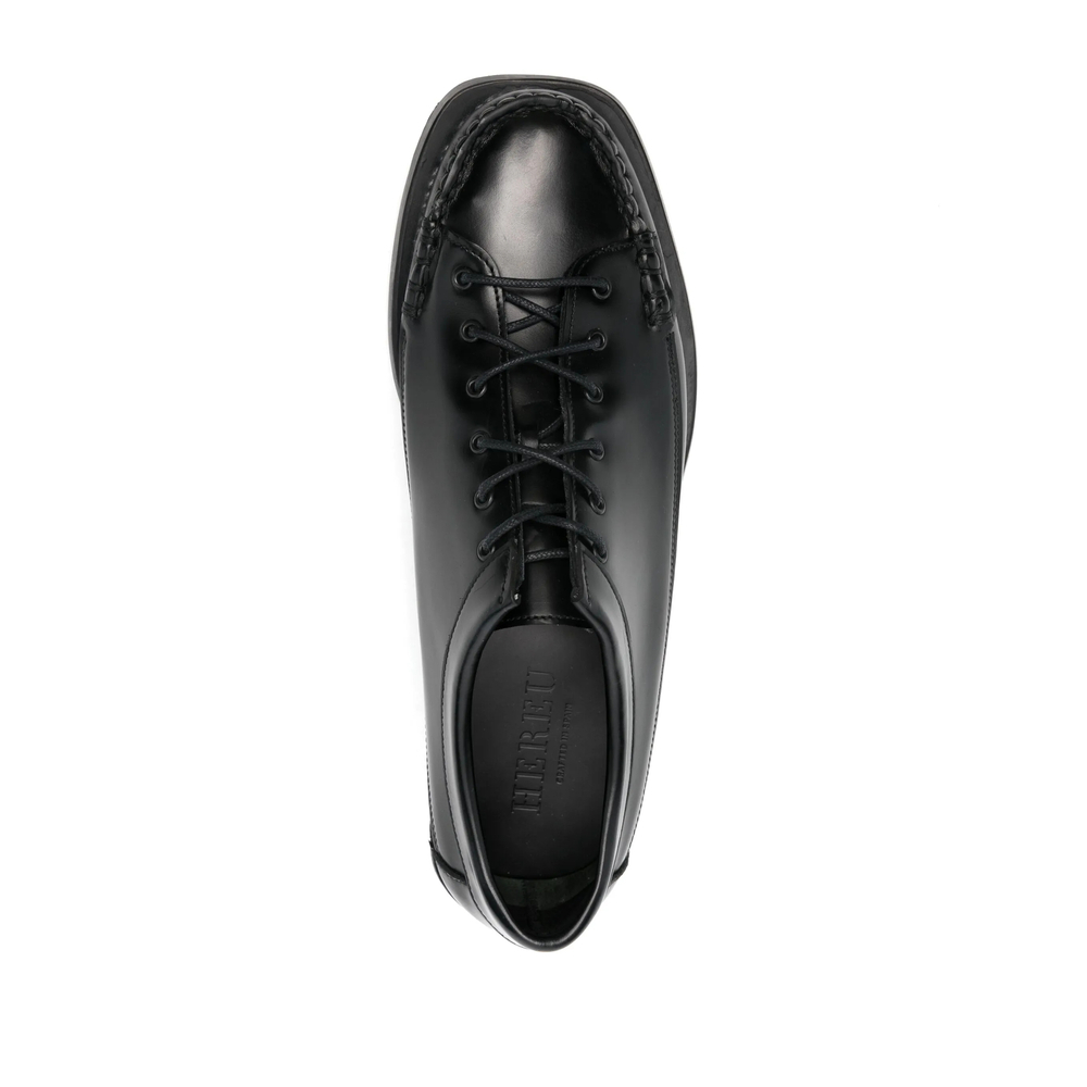 [HEREU] Dress Shoes FW26 MFPRSQ PRIEGO SQU BLACK
