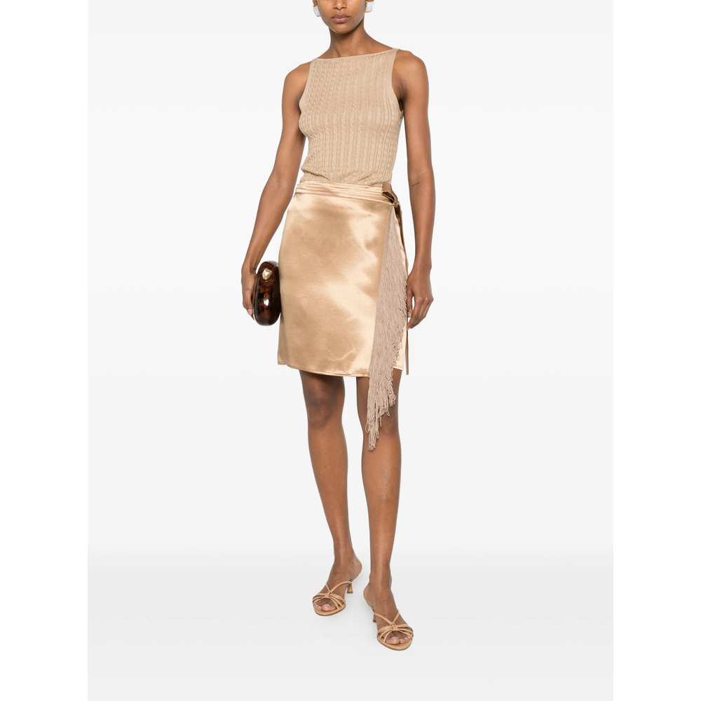 [THE NINA STUDIO] Long skirt SS26 MAYA PAREO  BEIGE