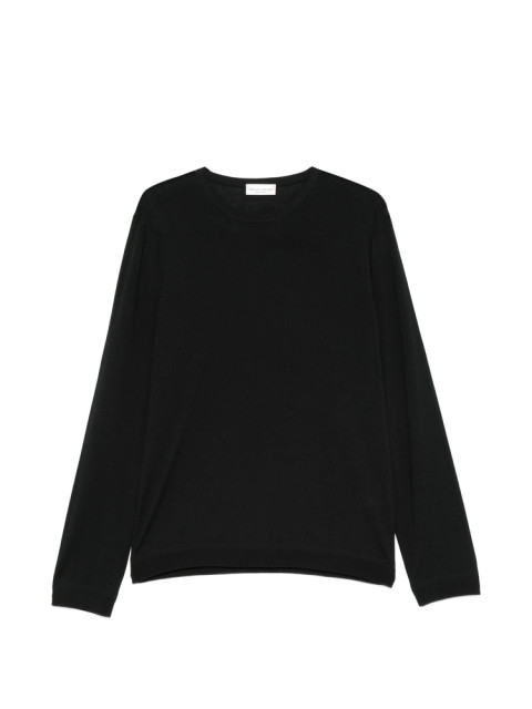 [ROBERTO COLLINA] Sweatshirt SS26 263MYB80001  NERO
