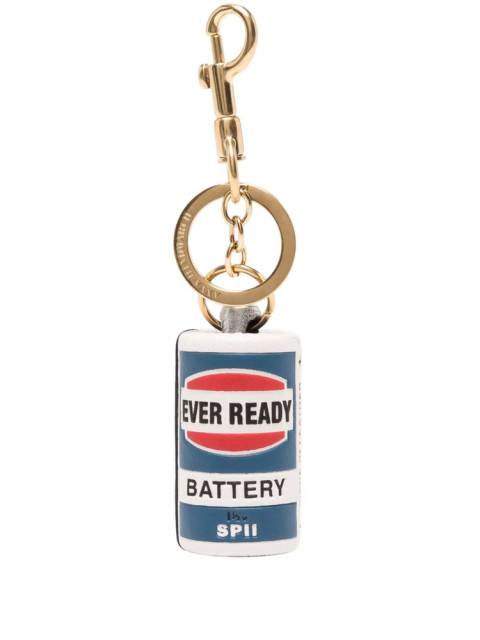 [Anya Hindmarch] Keyring FW26 171298 AW220071 OPTWH