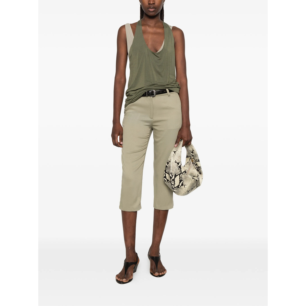 [THE FRANKIE SHOP] Trousers SS26 LIOR  SAGE