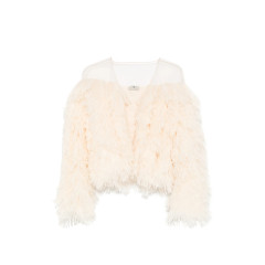 [ELISABETTA FRANCHI] Leather Jacket SS26 IR22J62E2  193