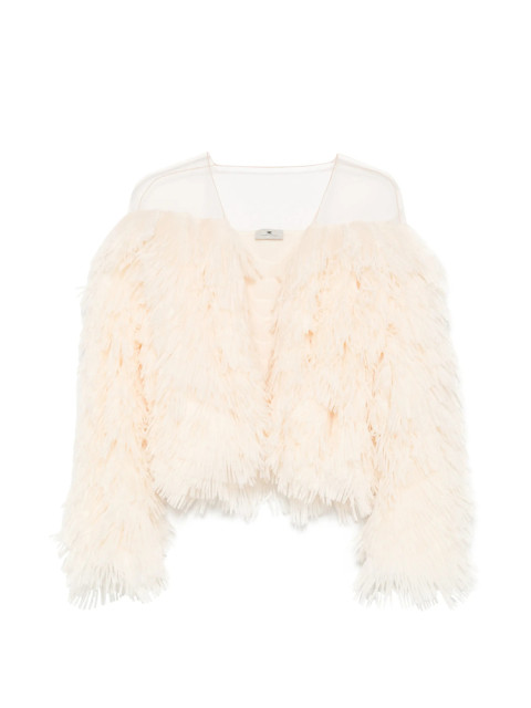 [ELISABETTA FRANCHI] Leather Jacket SS26 IR22J62E2  193