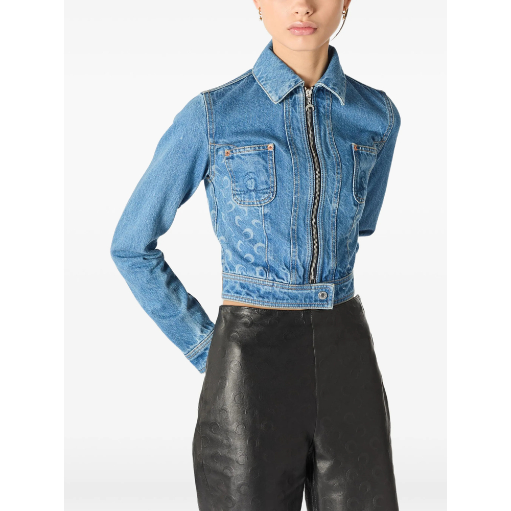 [MARINE SERRE] Denim Jacket SS26 WJA076A CDEN0002 BL05