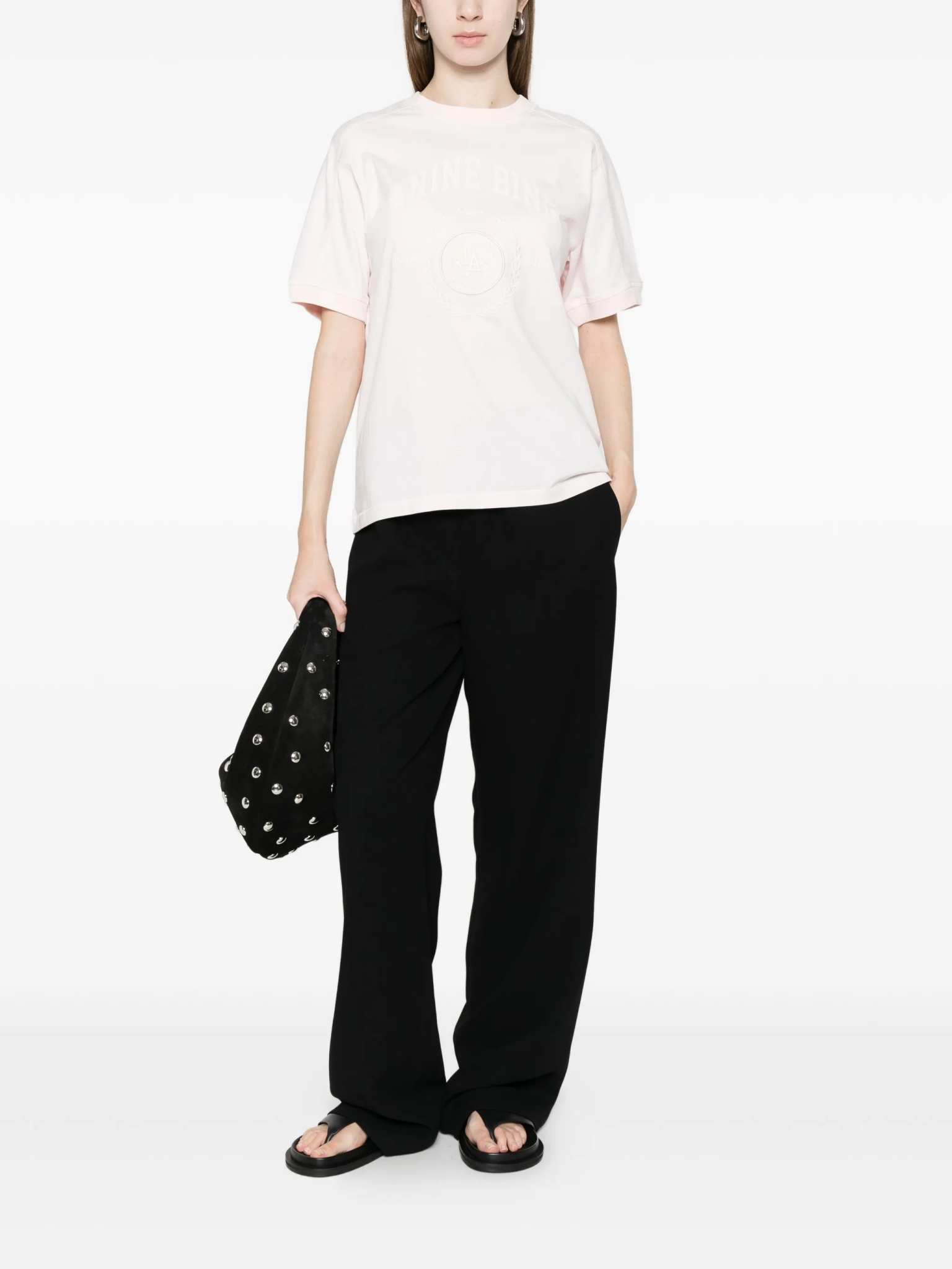 [Anine Bing] T-shirts Short Sleeve SS26 A0812505PKI1