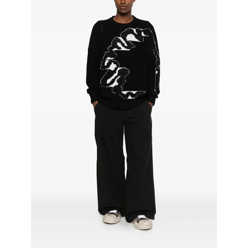 [Madfrenzy] Sweatshirt SS26 CORTEX  BLACK