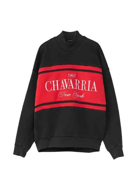 [Willy Chavarria] Sweatshirt SS26 WCJSY0191-001  BLACK