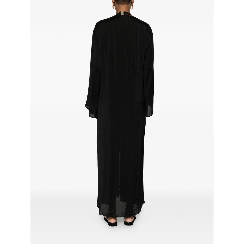 [Bondi Born] Long sleeve dress SS26 CU899NT CREMONA BLK