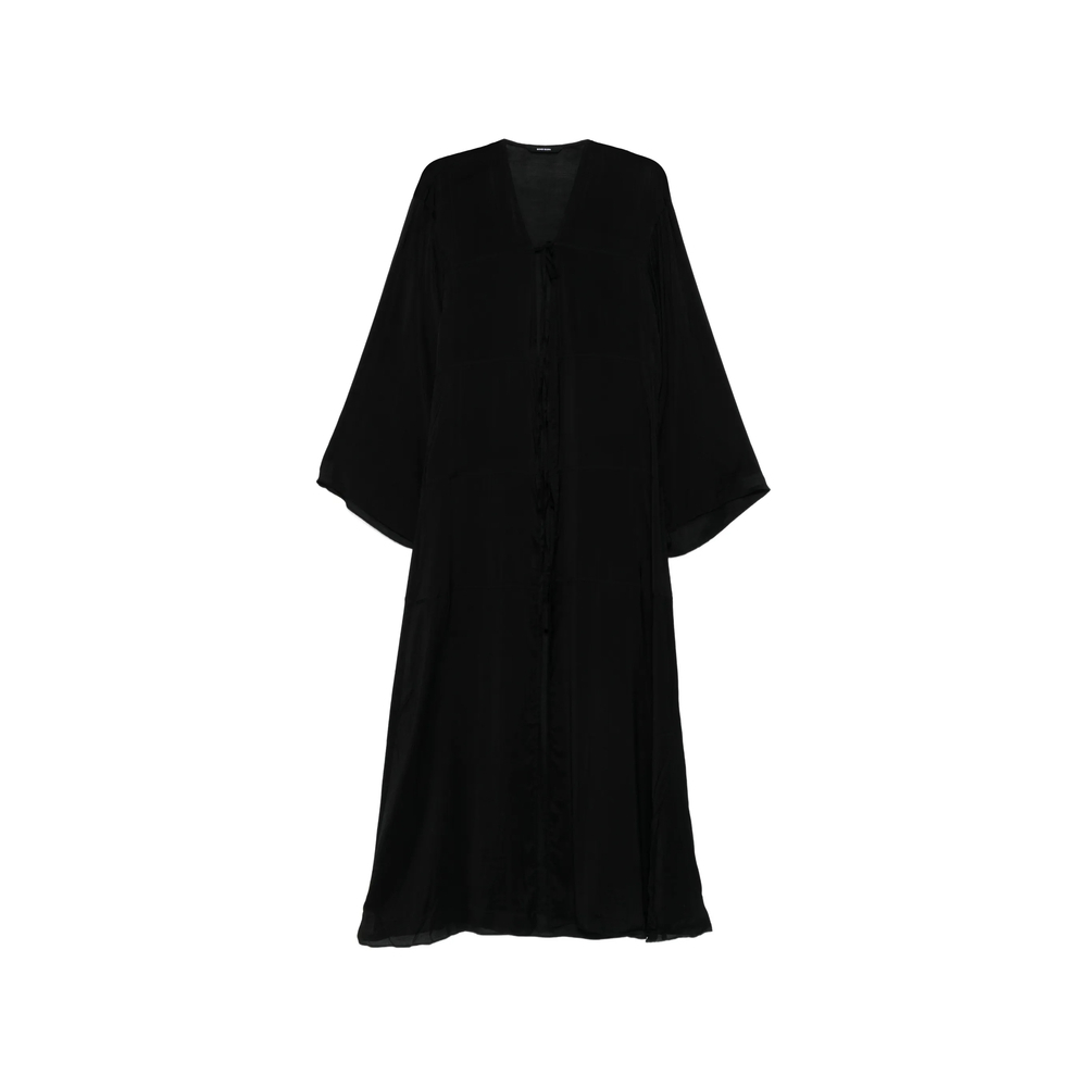 [Bondi Born] Long sleeve dress SS26 CU899NT CREMONA BLK
