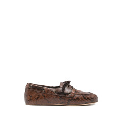 [3juin] Loafer SS26 ALEX 005 SNAKE EBONY