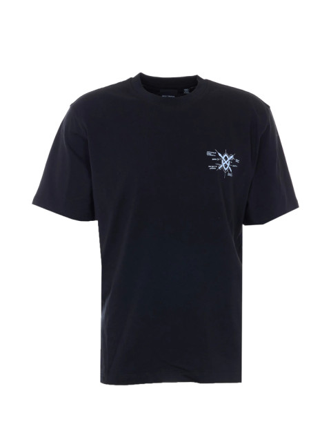 [Daily Paper] T-shirts Short Sleeve SS26 2610010 SHIELD EVO BLACK